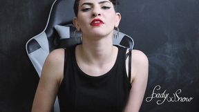 joi - punheta guiada com strapon/ pegging - lady snow brasil