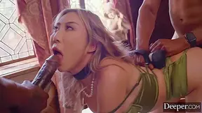 Nicole Doshi In Sexy Asian Bbc Dp Creampie & Facial