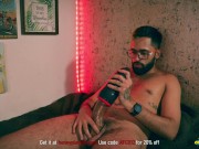 Big Cock Latino Camilo Brown Testing HoneyPlayBox DAYO Vibrating, Heating and Clamping Masturbator