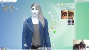 Creating my character Rae in The Sims 4