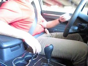 Driving with My Cock Out! (old Video) but Still Good. No Cum