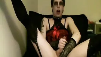 Ashley Valentine self sucks and toys her tight ass
