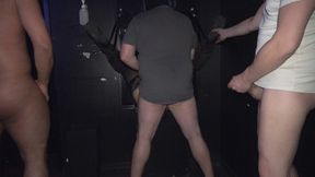 Sensual wife enjoys multiple performances at the Adult Theater