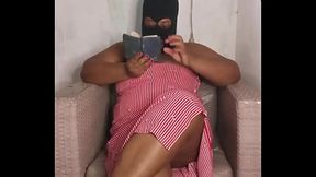 NAUGHTY BELIEVER WITH A BIG ASS AND A TASTY PUSSY WENT TO READ THE BIBLE AND GOT HORNY