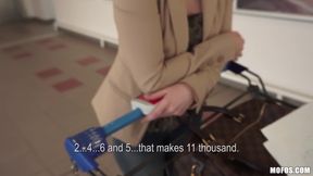 Public Pickups - Denisa Heaven Settles for a Pearl Necklace