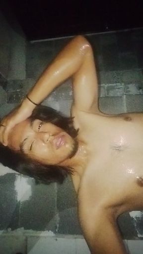 A Pink Cock Full of Milk Inside Ready to Be Eaten