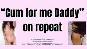 Cum for me daddy ASMR
