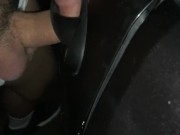 Fucking a Car Door Handle ** it Felt GREAT **