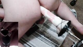 Cub in v-card gets fountain from opportunity on poke machine and rockets