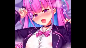 Akua Zuri Teases with Busty Charm in Steamy Hentai Paizuri Scene