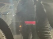 My homie was pumping gas so I decided to pump my Dick. Got caught at the end