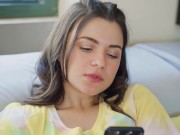 ULTRAFILMS Super hot brunette girl Hayli Sanders finger-fucking herself in this video