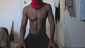 Solo BBC jerking off while dirty talking degrading you as my stepsis trying anal for the first time