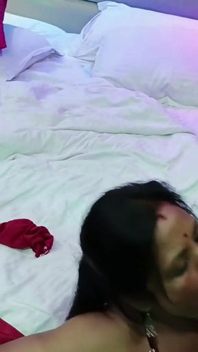 Captivating moment from &quot;Indian Colleague Secretly Hardcore Sex in Hotel Room&quot;