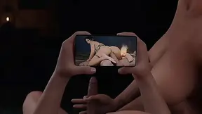 Wife gets caught cheating on her husband with another man while he watches.