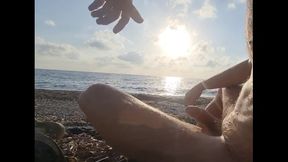 Joy on the beach