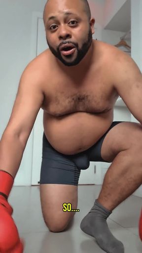Bearzinho Black - POV Boxing Domination (hotel Roleplay)