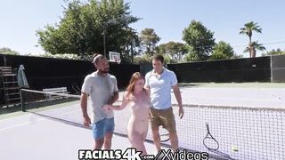 FACIALS4K Double Exploding Facials Given To Bae Red Fellatio Mazy Myers