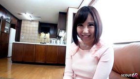 Petite Asian Girl first Time Sucking