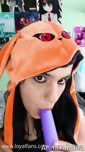 Enjoying myself in my room until I receive an unexpected visitor