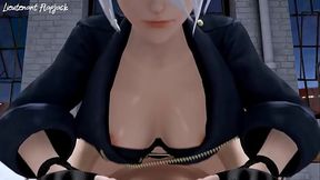 「Cowgirl with a Loose」by Lt. Flapjack [King of Fighters SFM Porn]