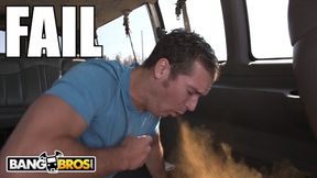 Hot - Sean Lawless Cinnamon Challenge FAIL im Bang Bus