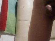 Aproveché para jugar un ratito con mi nuevo dildo, 22cm de placer 🤤🤤🤤