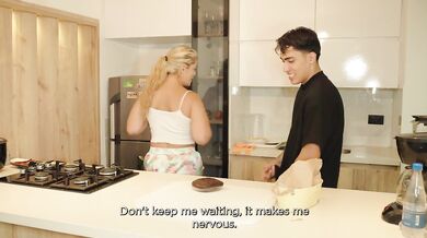 My hot stepmom rides her big dick stepson every time we're alone