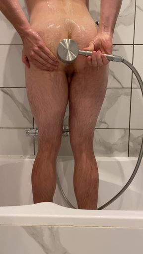 The Morning Starts Right When Warm Drops of Water Slide Down My Naked Body…