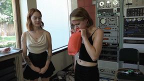 Dakota and Sage Team Up to Blow Their First Hot Water Bottle (MP4 - 720p)