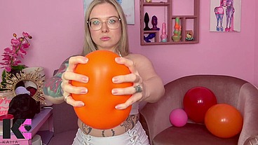Squeeze To Pop Balloon Tease