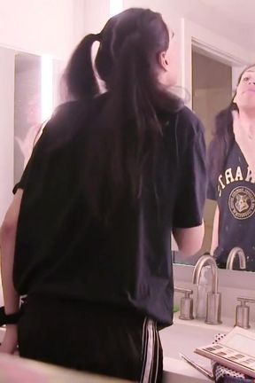 Teen sissy slut loves cum