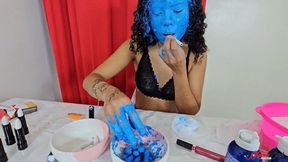 SMOKING, PUTTING ON MAKEUP AND DOING HAIR - BY NATHALY - CLIP 5 - NEW KC NOVEMBER 2025