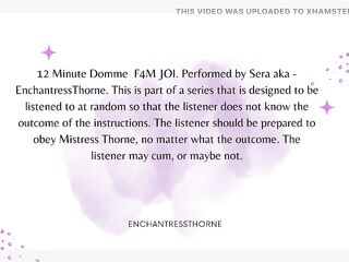 Femdom JOI CEI 07