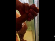 Sega Pomeridiana Insaponata Nella Doccia Dopo Essermi Depilato il Grosso Cazzo - MYM Fans Only Fans