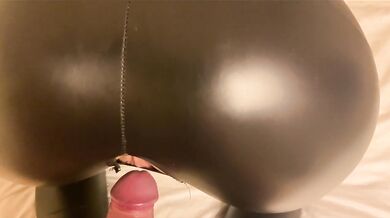 POV Slow Sex in Leather Pants - Mr and Mrs J