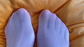 Close UP Nylons Toes
