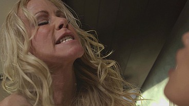 Horny Lesbian Angelina Chung & Simone Sonay Fuck Like Whores