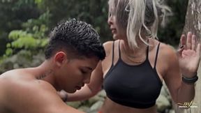 I Love Getting Screwed by my Family's Youngest Son Down by the River with My Hot Mom Body