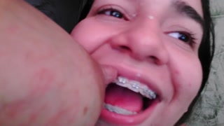 una gran fiesta de leche hoy !