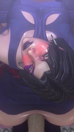 [marvel Rivals] Psylocke Anal 3D Animation