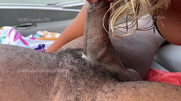 Hotwfie Summer Boat Ride with 2 BBCs
