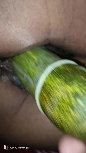 Memorable moment from &quot;I inserted a 9 inch cucumber into my pussy today.&quot;