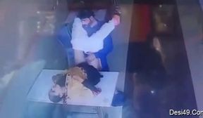 indian crazy couple fucking in restaurant