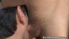 Deepthroating  amateur fucked raw until big facial