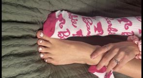 Findom Barbie Overpowers you w/ Socks