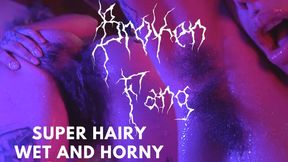 Seductive Wet Hairy Body Tour – Explore Every Hairy Inch in My Steamy Bath