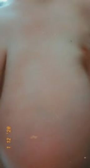 JOI Milf with massive tits gets horny in the shower