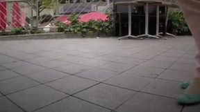 Savage public screwing in filthy streets