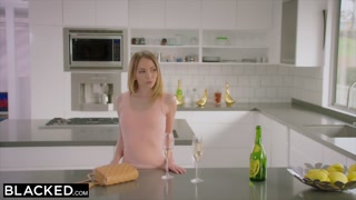 BLACKED Petite Angel Smalls With The Biggest BBC In The World